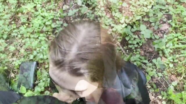 Sex with Californiababe in the forest