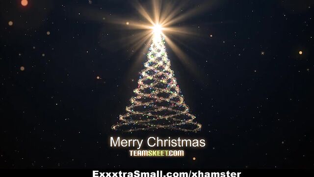 ExxxtraSmall - Petite Asian Elf Fucked Hard By Santa