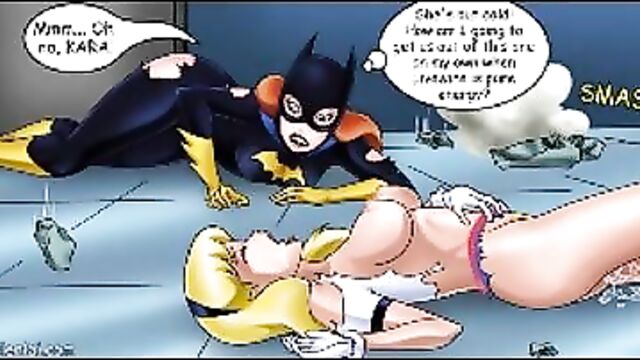 batgirl an supergirl