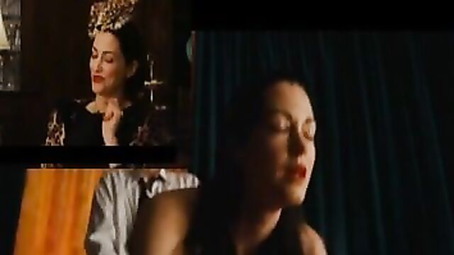 Julie Dreyfus sex scene in Inglourious Basterds (slow loop)