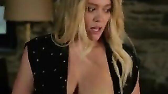 Hilary Duff - Younger (censored boob flash)