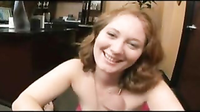 Redhead Mylie Fucked In The Office POV