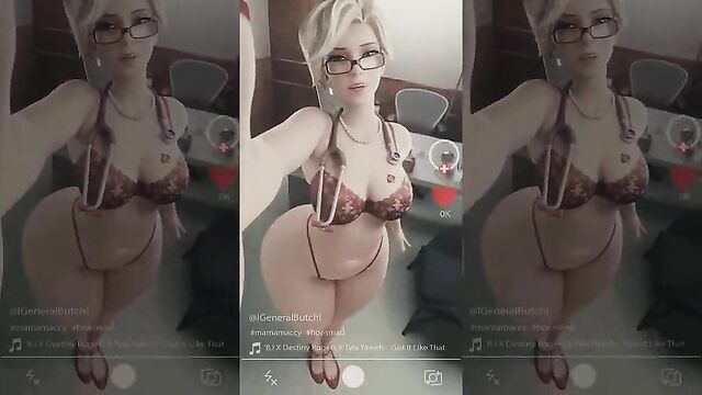 Mercy Dance & Ass Clap (Animation With Sound)