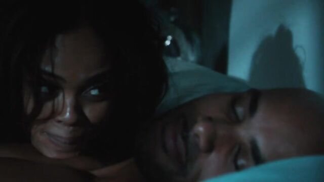 Male celeb Boris Kodjoe nude ass in Addicted