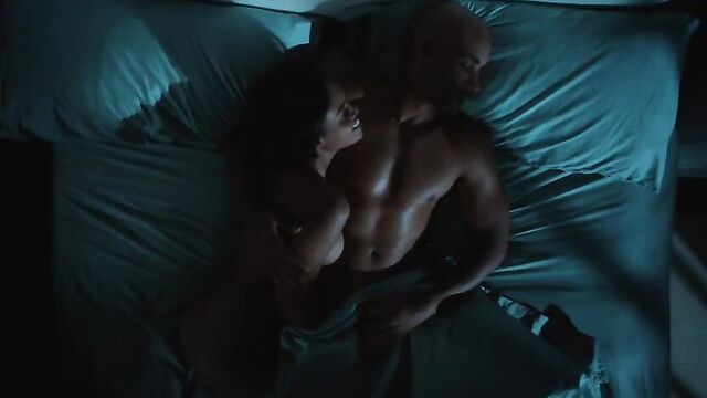 Male celeb Boris Kodjoe nude ass in Addicted