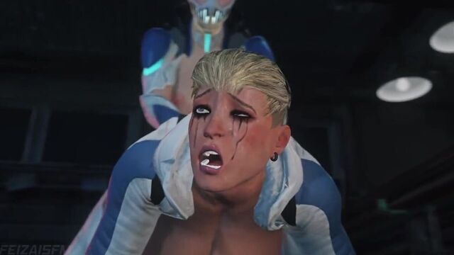 Futa Frost Takes Cassie Cage From Behind