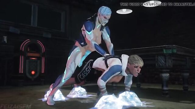 Futa Frost Takes Cassie Cage From Behind