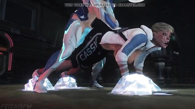 Futa Frost Takes Cassie Cage From Behind