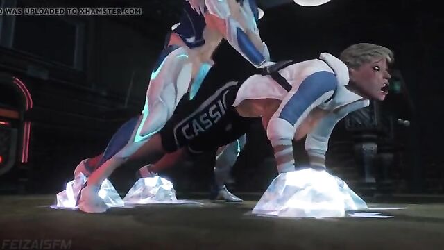 Futa Frost Takes Cassie Cage From Behind