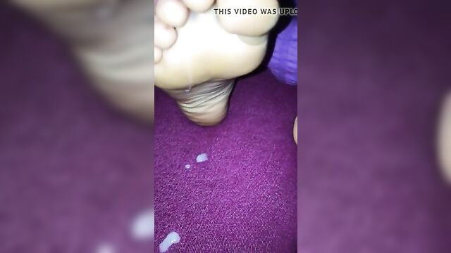 sperm top of toes