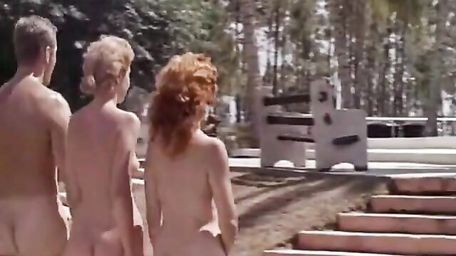 Nude Chicks Relax at a Nudist Resort (1960s Vintage)