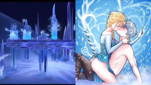 SekushiLover - DIsney Elsa vs Naked Elsa