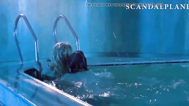 Carolina Ardohain Sex in Swimming Pool On ScandalPlanet.Com