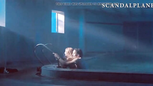 Carolina Ardohain Sex in Swimming Pool On ScandalPlanet.Com