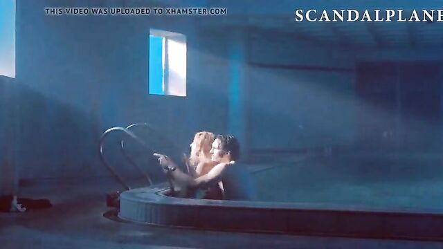 Carolina Ardohain Sex in Swimming Pool On ScandalPlanet.Com