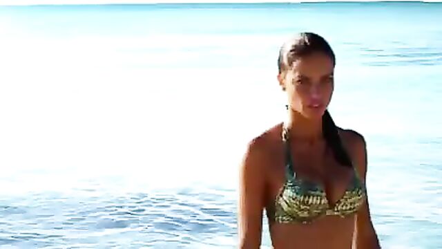 Adriana Lima - 2012 Victoria's Secret Beach Bombshell Advert