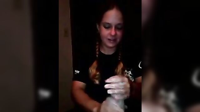 Lotion handjob