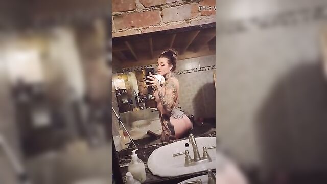 Sabrina Sawyers nude inked tattoo sexy ass