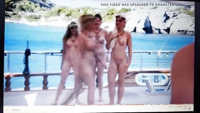Naked on a Yacht