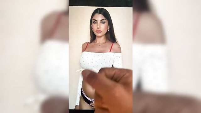 Cum tribute Yeliz Koc turkish pregnant