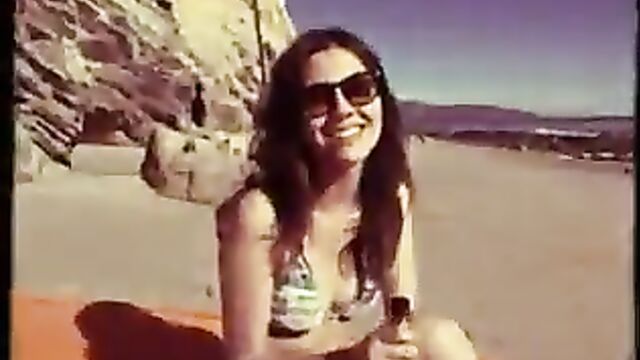 Victoria Justice on the beach