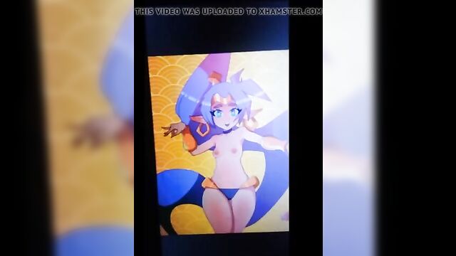 Cumming on Belly Dancing Shantae's Shaking 'Girls' Tribute