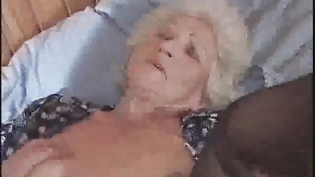 Granny Gets Laid With A Younger Gent