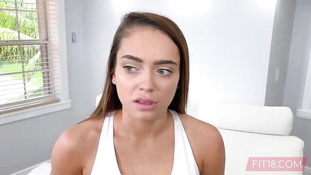 FIT18 - Ashley Anderson - POV Casting Petite Teen With Gymnast Body