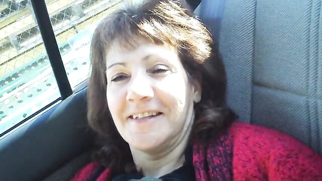 Mary Murphy, blowing and fucking me in my car