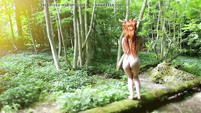 naked witches in forest