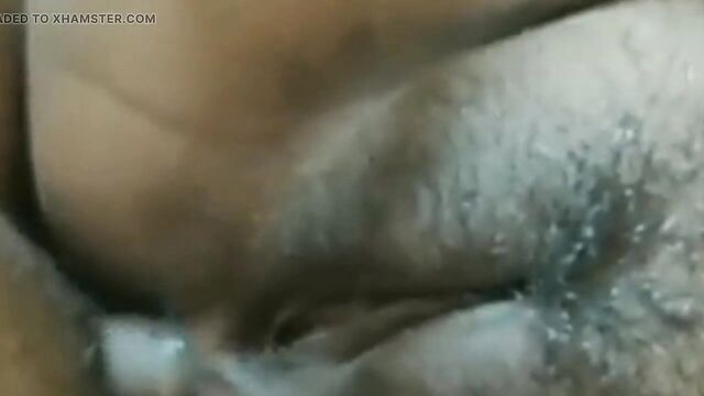 Tamil desi girl and boy blowjob and black pussy