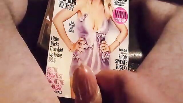 masturbating with condom to cosmopolitan magazine