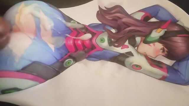 D.VA (Overwatch) Mousepad Cum Tribute