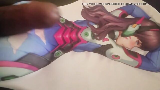 D.VA (Overwatch) Mousepad Cum Tribute