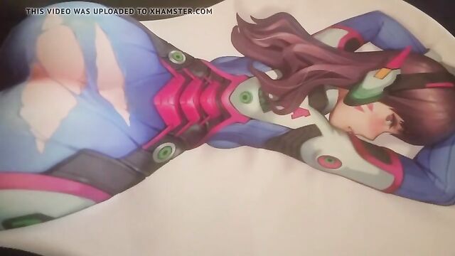 D.VA (Overwatch) Mousepad Cum Tribute