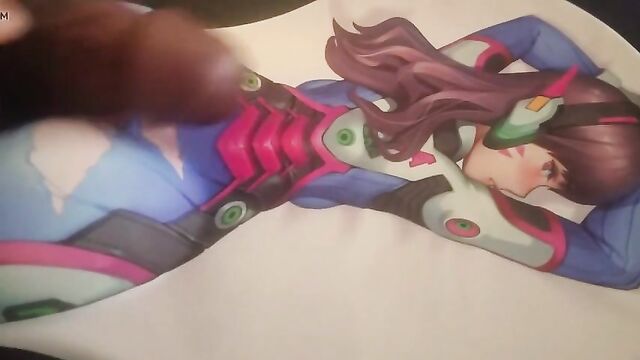 D.VA (Overwatch) Mousepad Cum Tribute