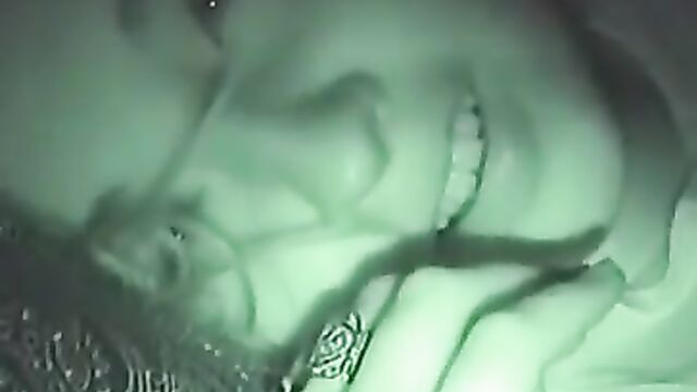 Nightvision Blowjob and Swallow