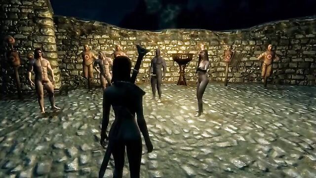 Perils of escaped Skyrim slavegirl 06