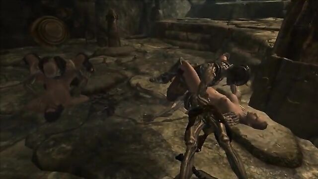 Perils of escaped Skyrim slavegirl 06