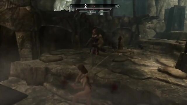 Perils of escaped Skyrim slavegirl 06