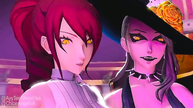 Persona Mitsuru Kirijo And Shadow Sae