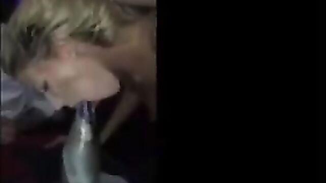 Champagne blowjob