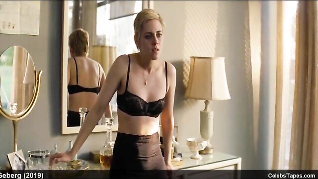 Kristen Stewart nude and sex scenes from Seberg