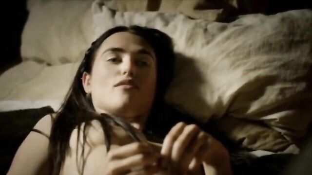 Katie McGrath gets pounded