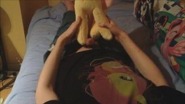 Fluttershy plushie fun