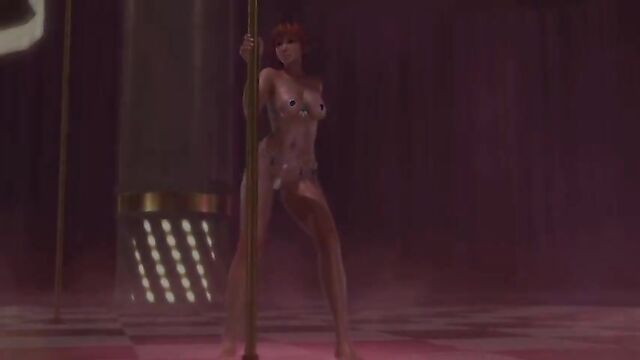 DEAD OR ALIVE Xtreme 3 - Kasumi Pole Dance Fortune Bikini