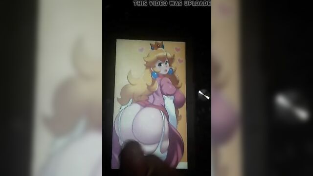 Princess Peach CumTribute