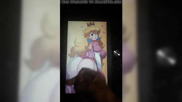 Princess Peach CumTribute