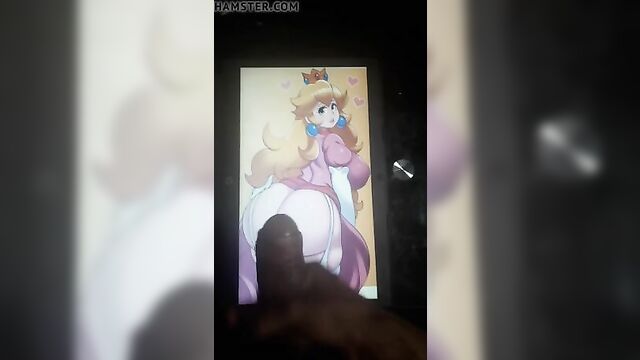 Princess Peach CumTribute