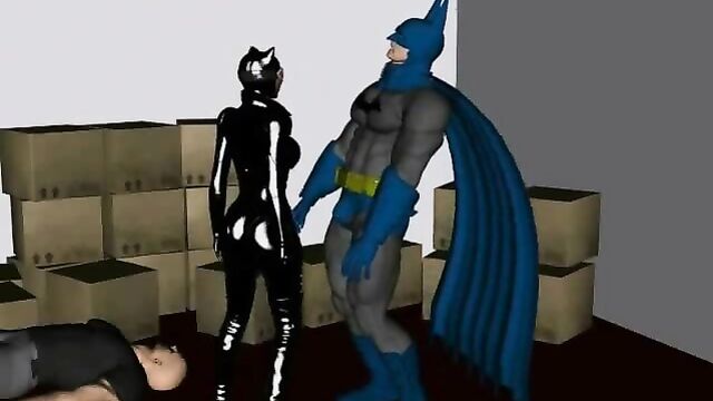 Batman meets Catwoman